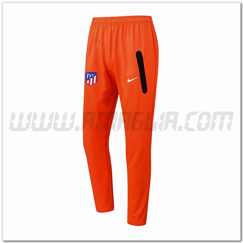 Pantaloni Allenamento Atletico Madrid Arancia 2022 2023