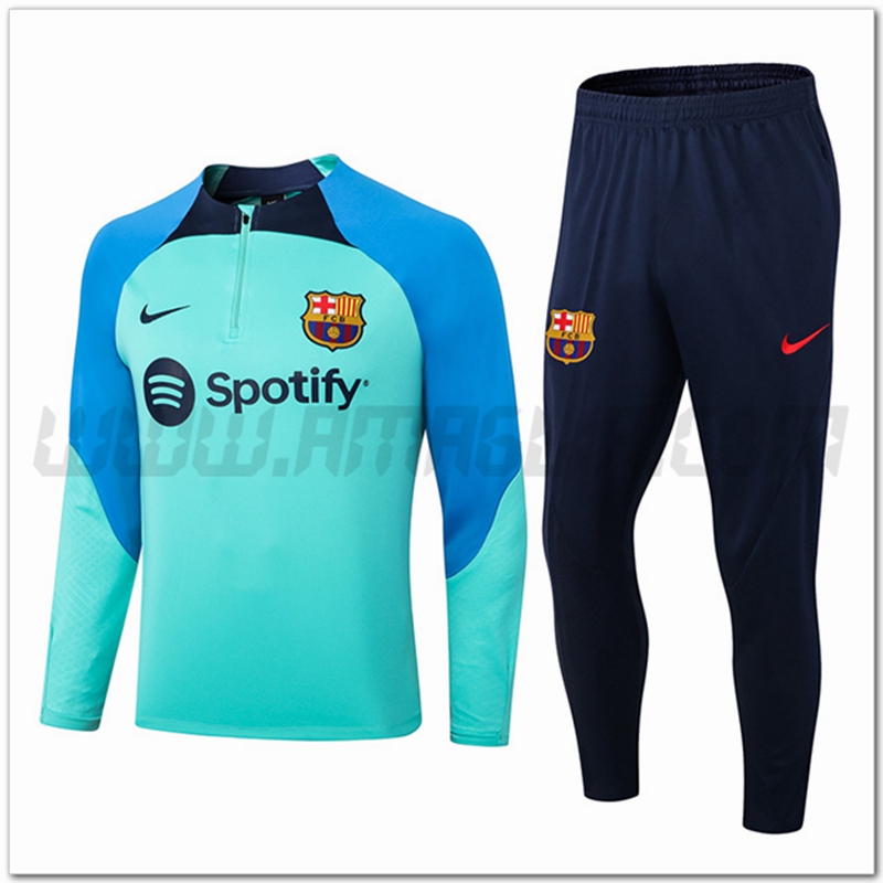 Tuta Allenamento NIKE FC Barcellona Azzurro 2022 2023