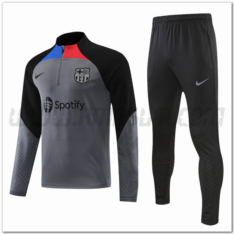 Tuta Allenamento FC Barcellona Grigio 2022 2023