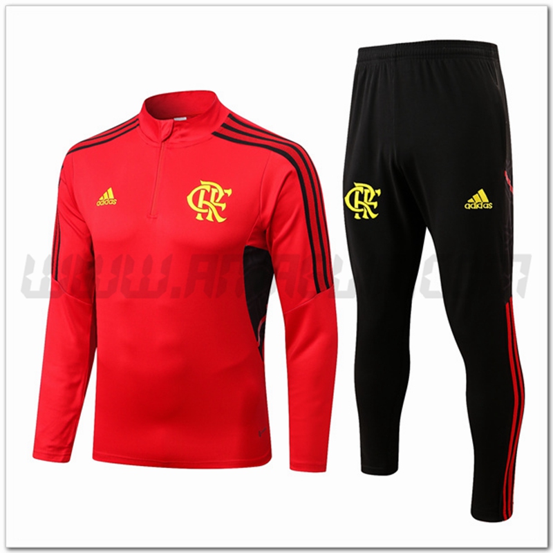 Tuta Allenamento Flamenco Rosso 2022 2023