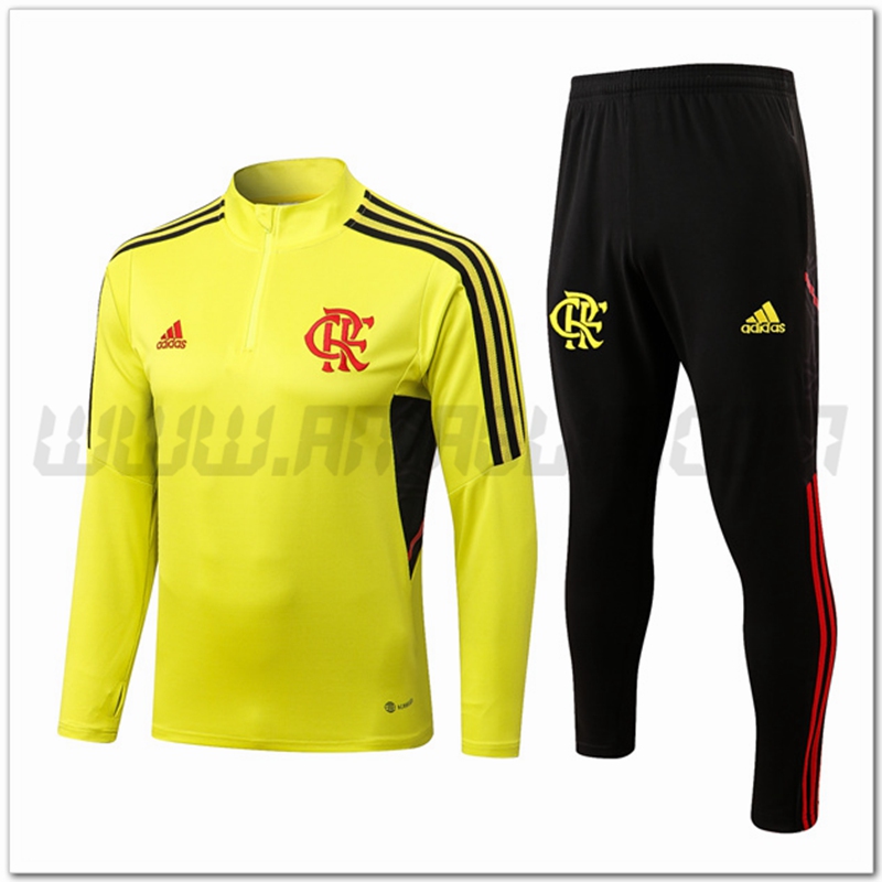 Tuta Allenamento Flamenco Giallo 2022 2023
