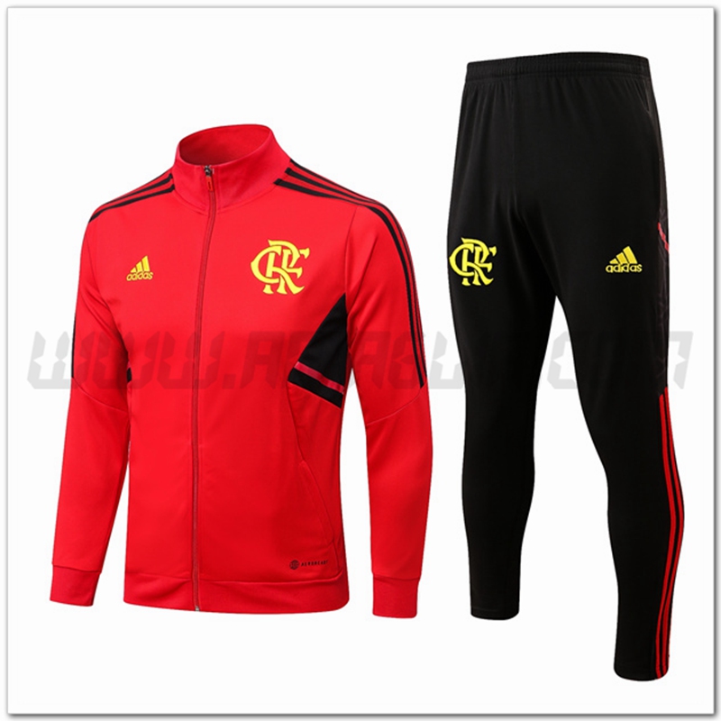 Tuta Giacca Allenamento Flamenco Rosso 2022 2023