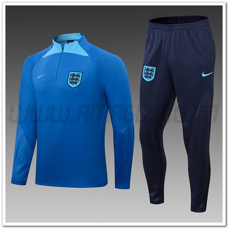 Tuta Allenamento Inghilterra Bambino Blu 2022 2023