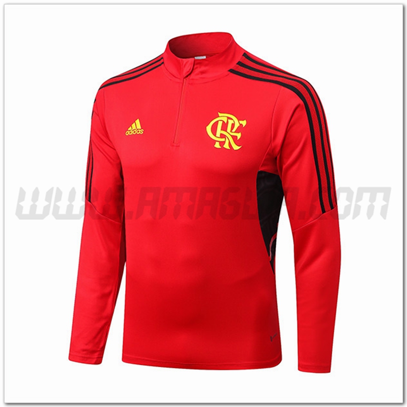 Felpa Allenamento Flamenco Rosso 2022 2023