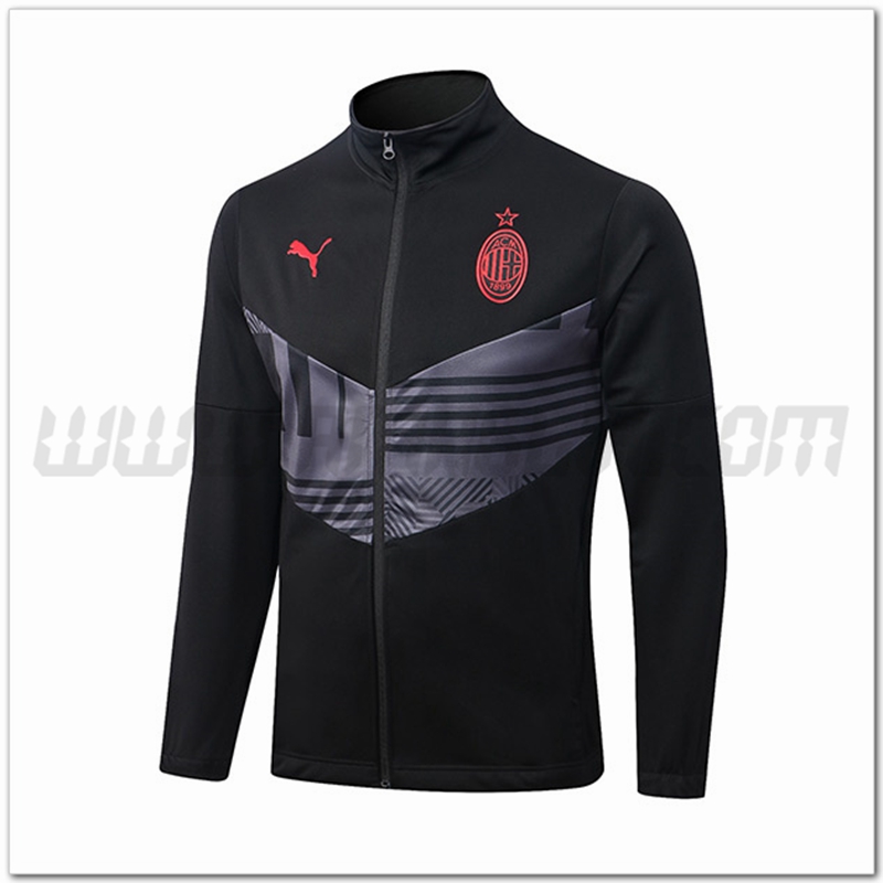 Giacca Calcio AC Milan Nero/Grigio 2022 2023