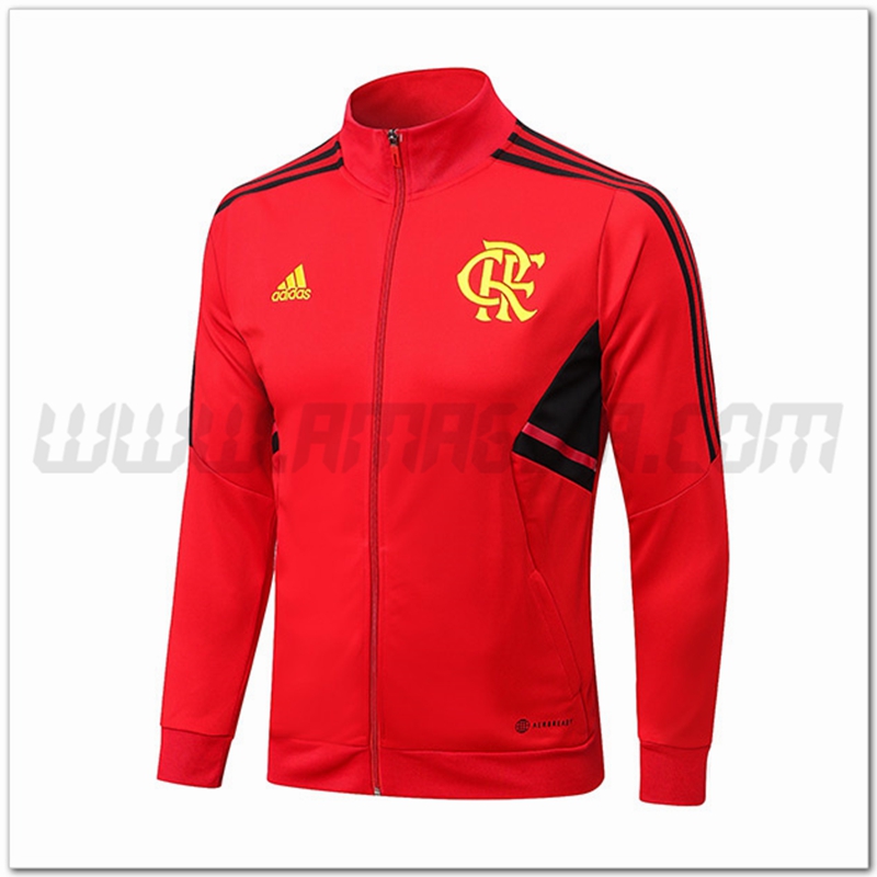 Giacca Calcio Flamenco Rosso 2022 2023
