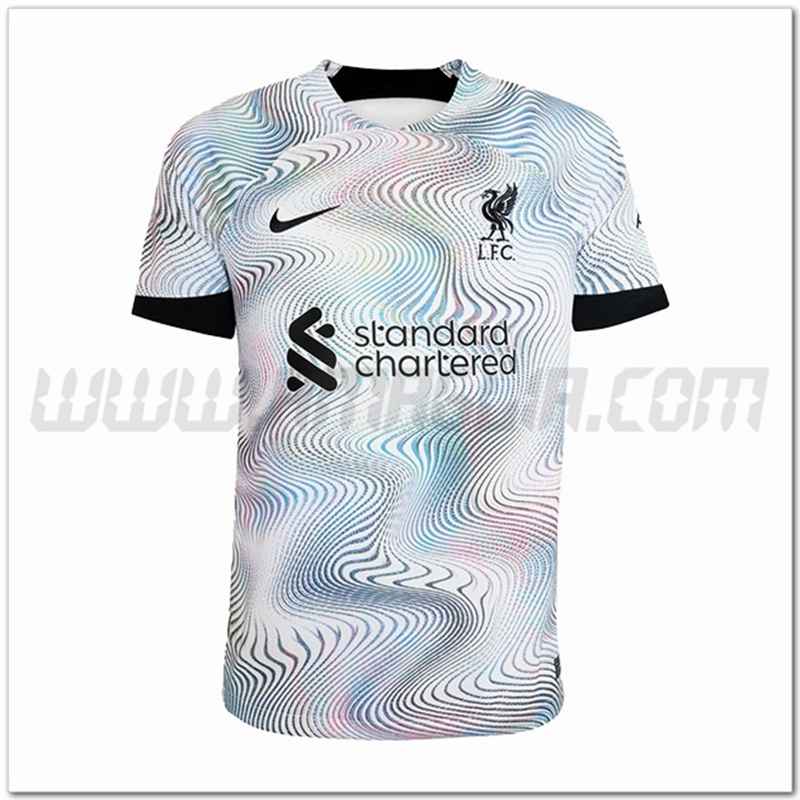 FC Liverpool Seconda Nuovo Maglia 2022 2023 Bianco