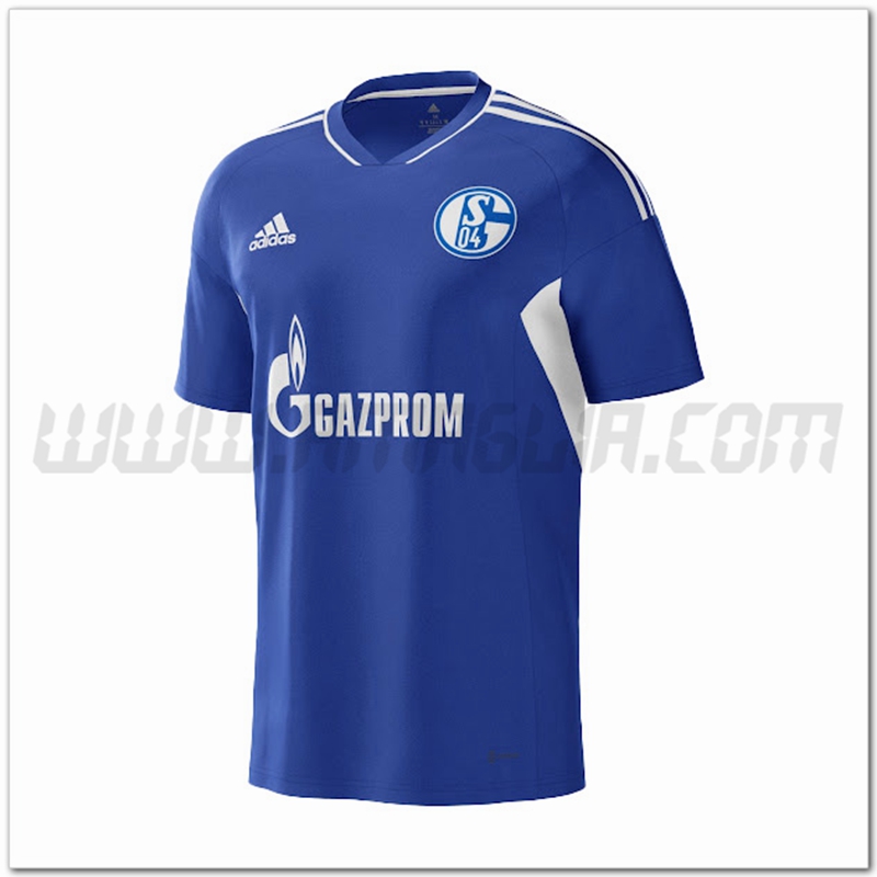Schalke 04 Prima Nuovo Maglia 2022 2023 Blu