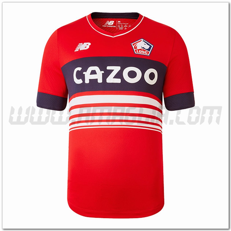Lille LOSC Prima Nuovo Maglia 2022 2023 Rosso