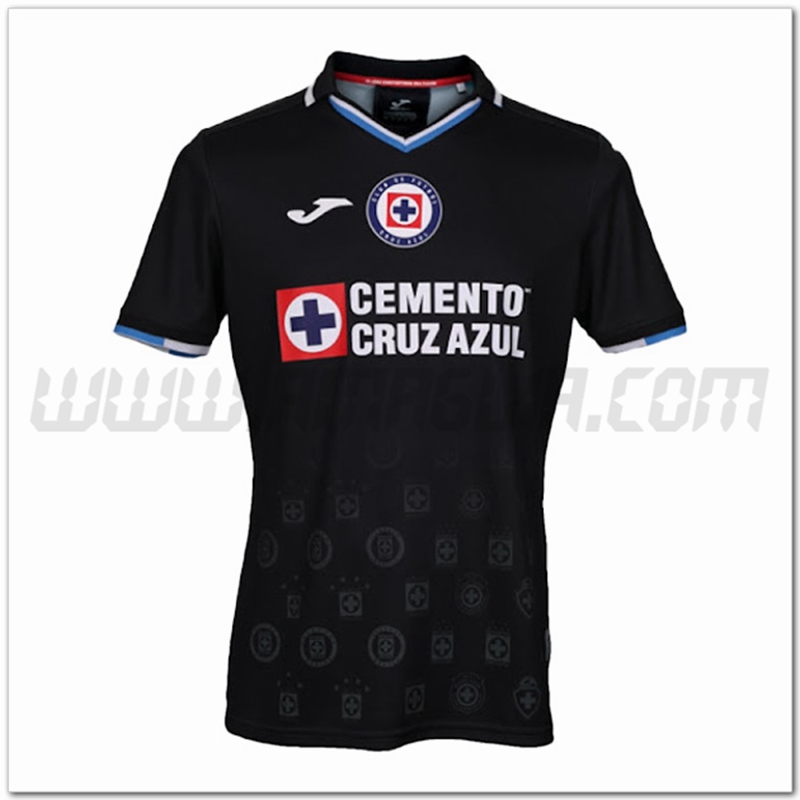 Cruz Azul Terza Nuovo Maglia 2022 2023 Nero