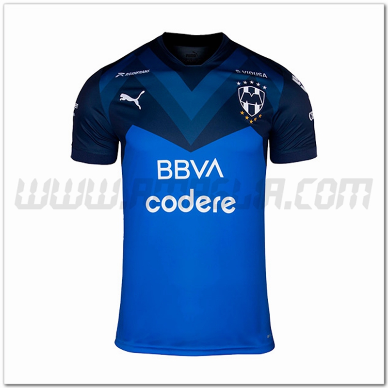 CF Monterrey Seconda Nuovo Maglia 2022 2023 Blu Nero