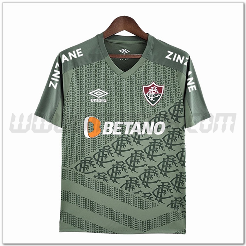 Nuovo Maglia Fluminense All Sponsors 2022 2023 Verde