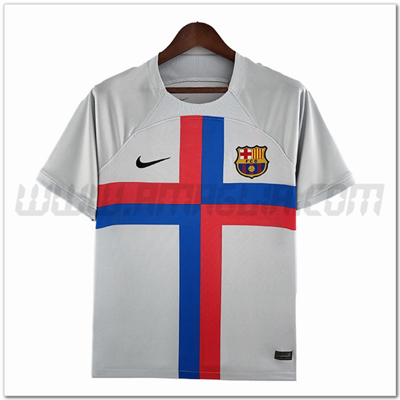 FC Barcellona Terza Maglia 2022 2023 Bianco