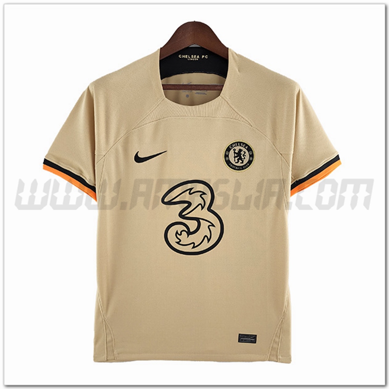 FC Chelsea Terza Maglia 2022 2023 Beige