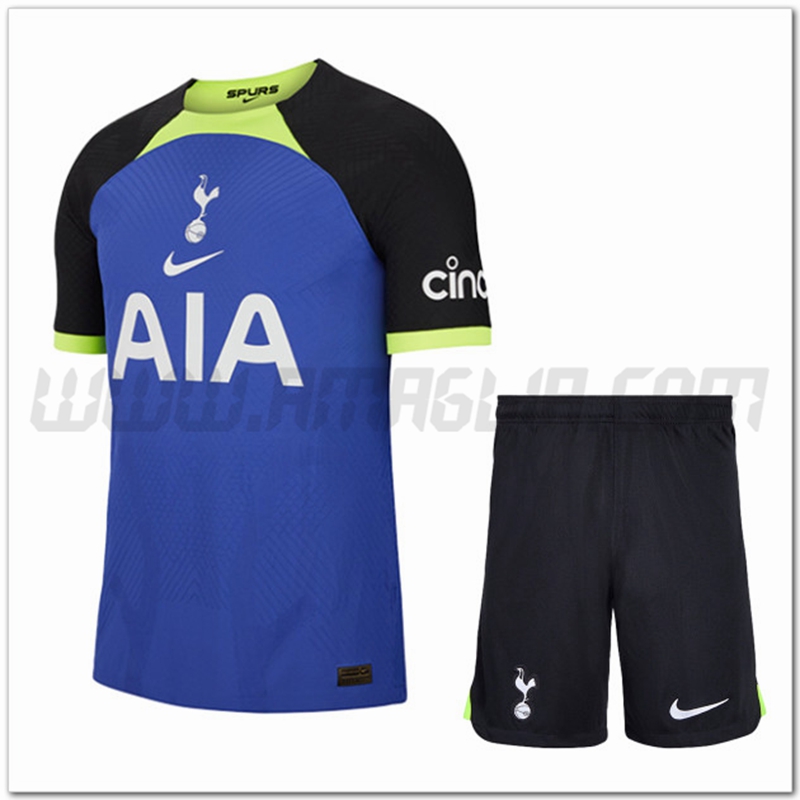 Kit Maglia Tottenham Hotspurs Seconda + Pantaloncini 2022 2023