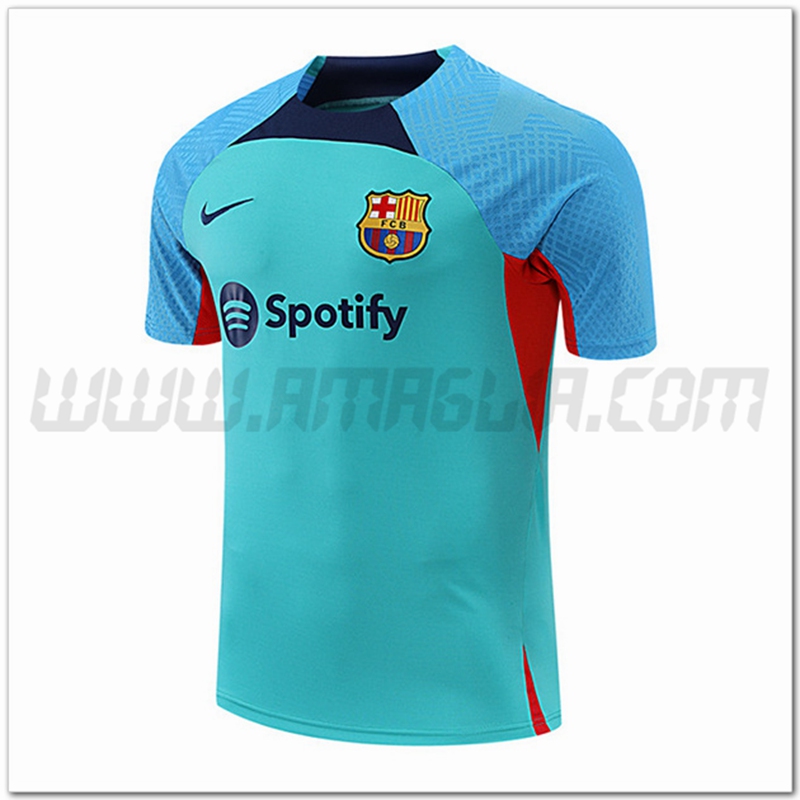 Maglia Allenamento FC Barcellona Blu 2022 2023