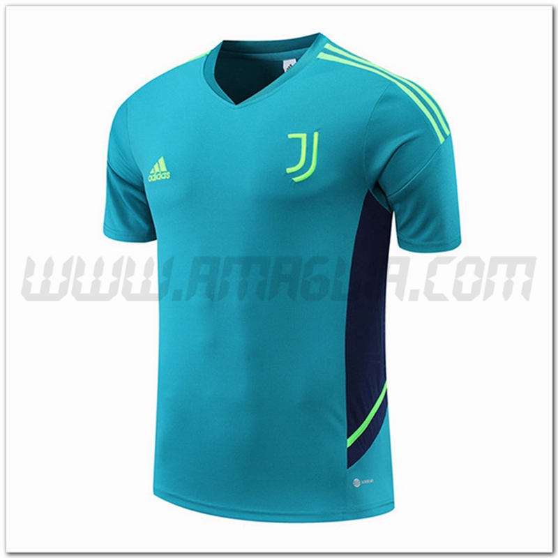 Maglia Allenamento Juventus Verde 2022 2023