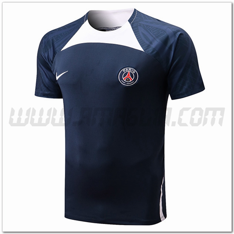 Maglia Allenamento PSG Bianco/Blu 2022 2023