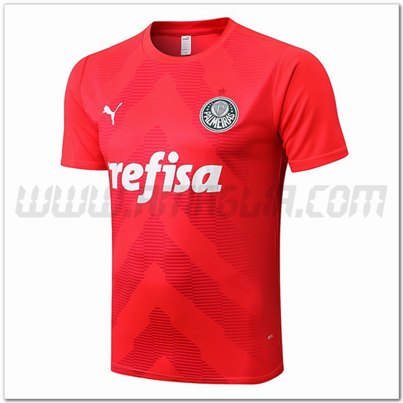 Maglia Allenamento Palmeiras Rosso 2022 2023