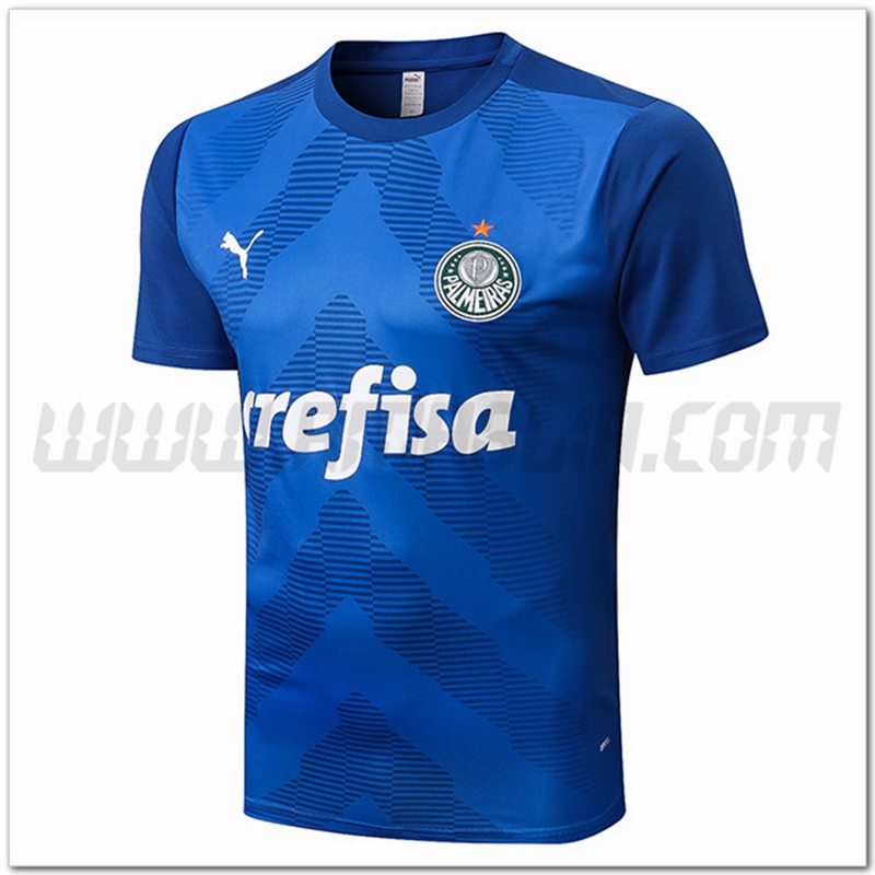 Maglia Allenamento Palmeiras Blu 2022 2023