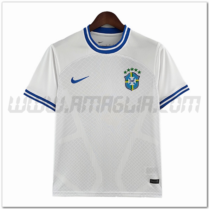 Maglia Allenamento Brasile Bianco 2022 2023