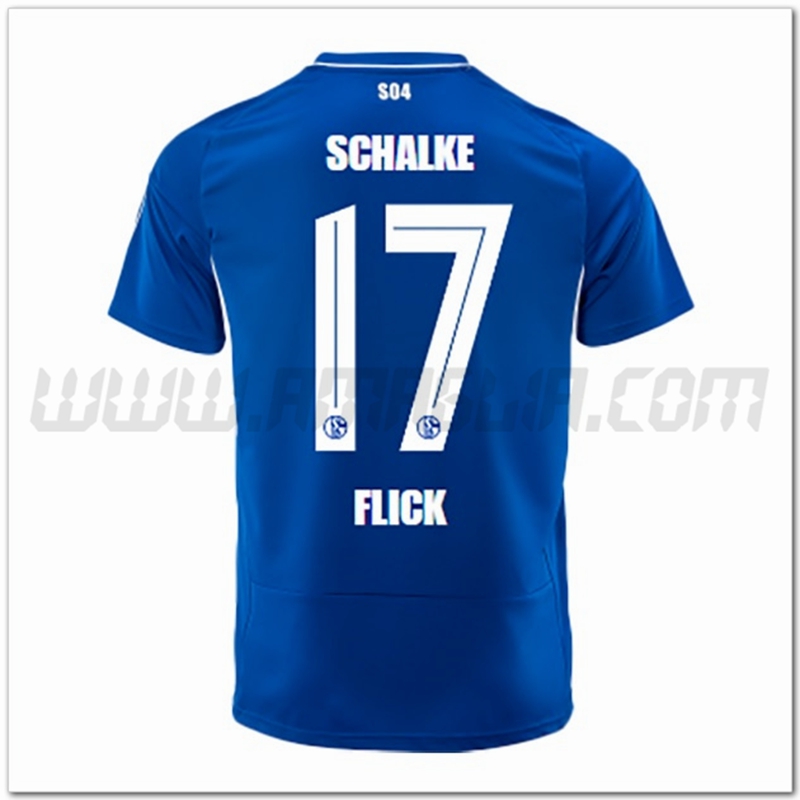 Prima Maglia FLICK #17 Schalke 04 2022 2023