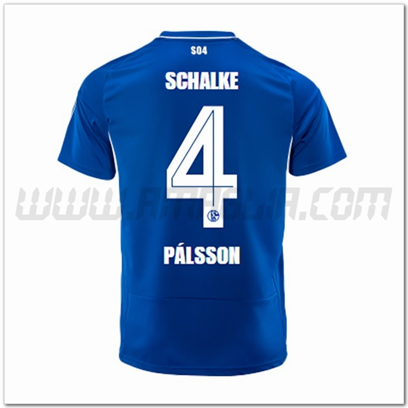Prima Maglia PÁLSSON #4 Schalke 04 2022 2023