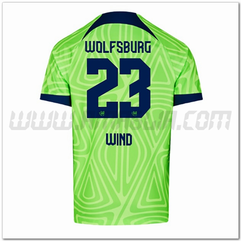 Prima Maglia WIND #23 Vfl Wolfsburg 2022 2023