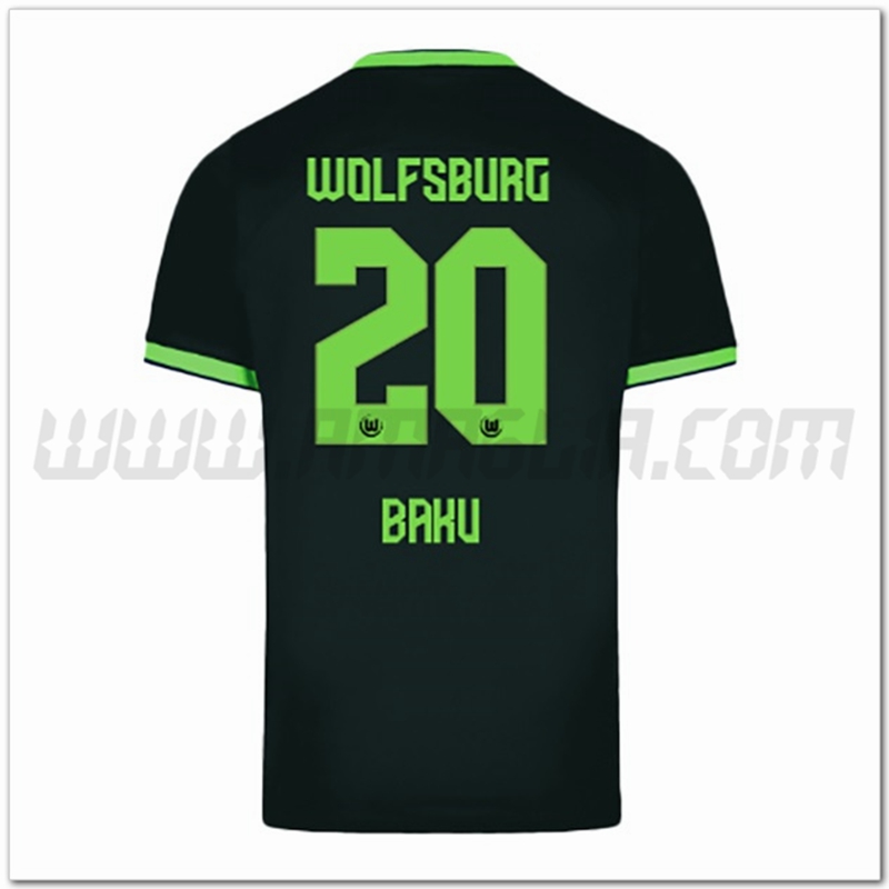 Seconda Maglia BRHU #20 Vfl Wolfsburg 2022 2023