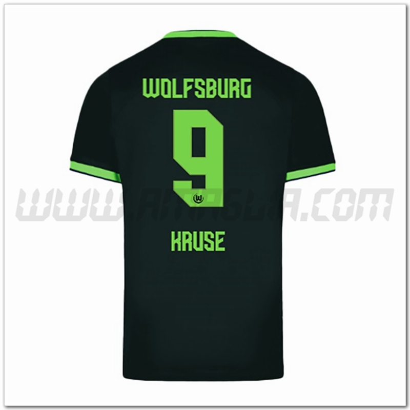 Seconda Maglia KRUSE #9 Vfl Wolfsburg 2022 2023
