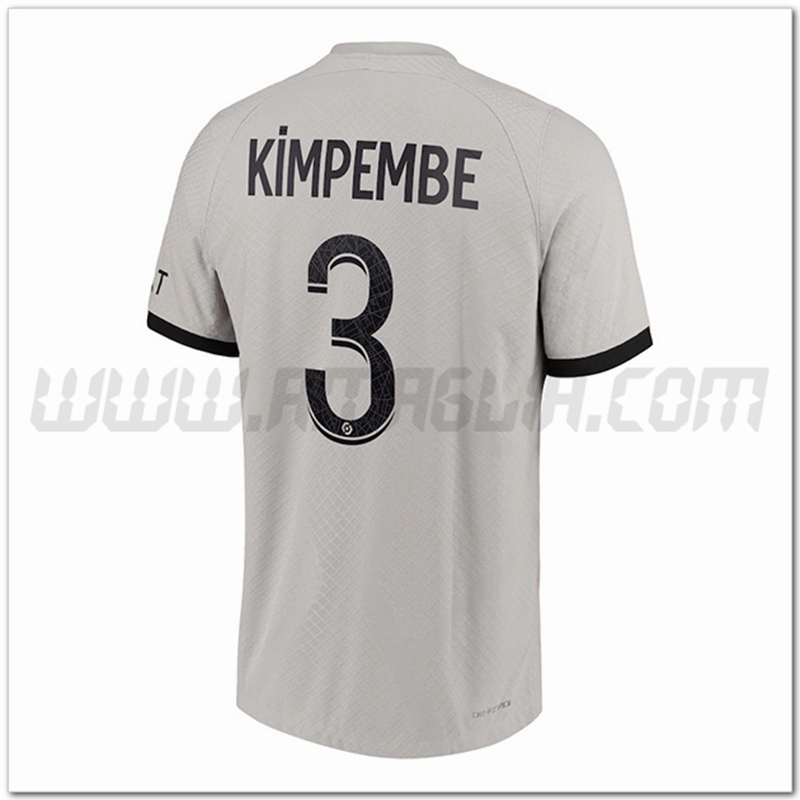 Seconda Maglia KIMPEMBE #3 PSG 2022 2023