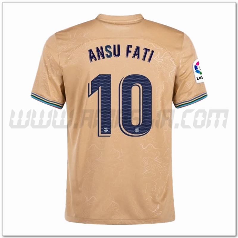 Seconda Maglia ANSU FATI #10 FC Barcellona 2022 2023