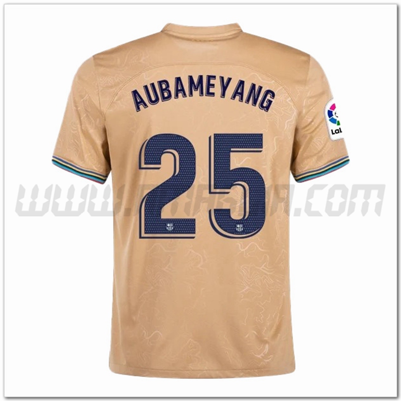 Seconda Maglia AUBAMEYANG #25 FC Barcellona 2022 2023