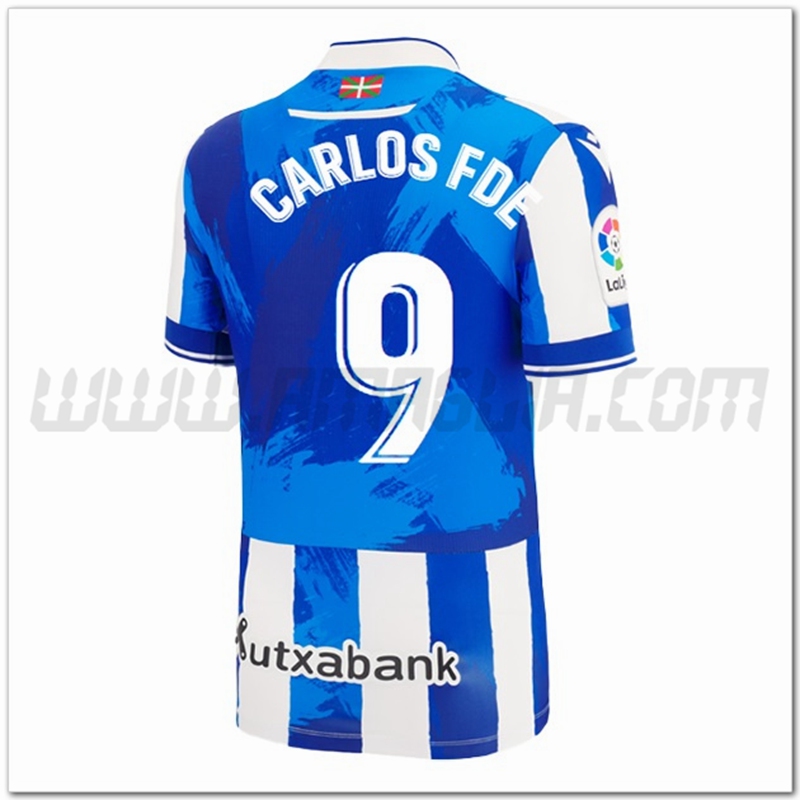Prima Maglia CARLOS FDEZ #9 Real Sociedad 2022 2023