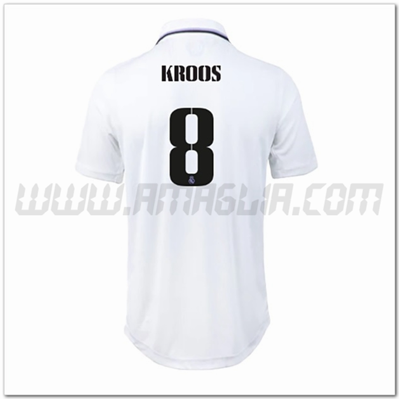 Prima Maglia KROOS #8 Real Madrid 2022 2023