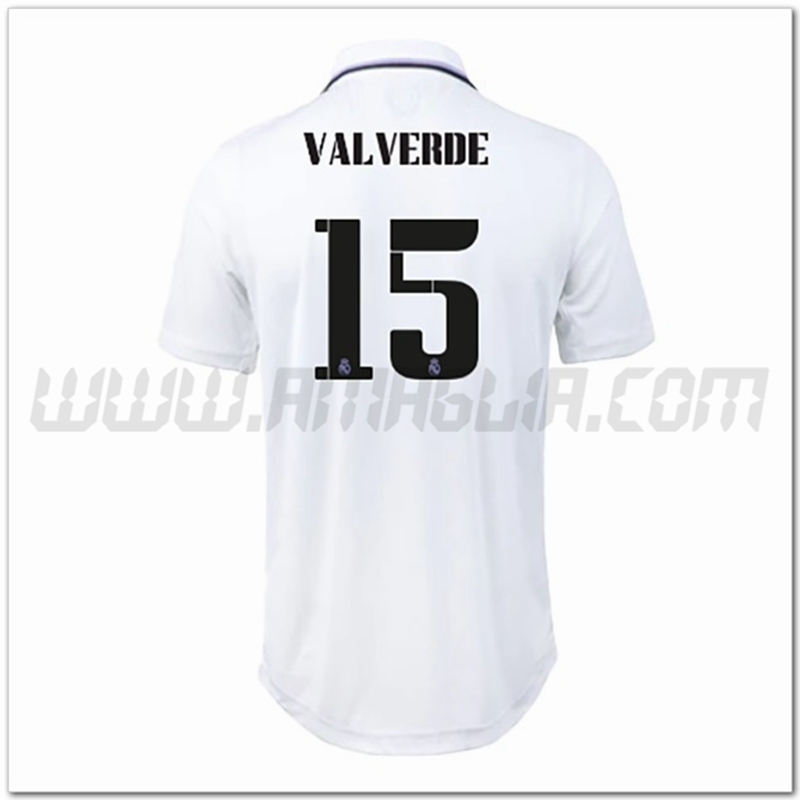 Prima Maglia VALVERDE #15 Real Madrid 2022 2023