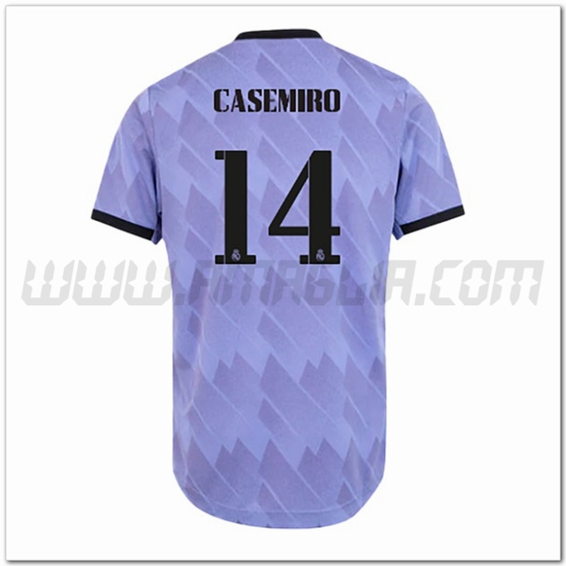 Seconda Maglia CASEMIRO #14 Real Madrid 2022 2023
