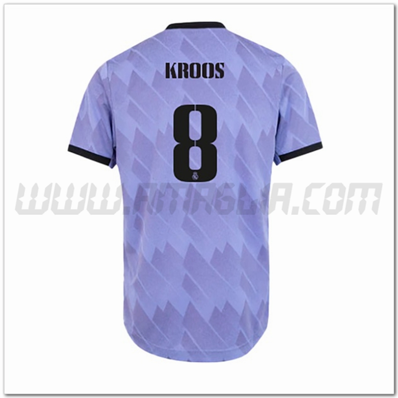 Seconda Maglia KROOS #8 Real Madrid 2022 2023