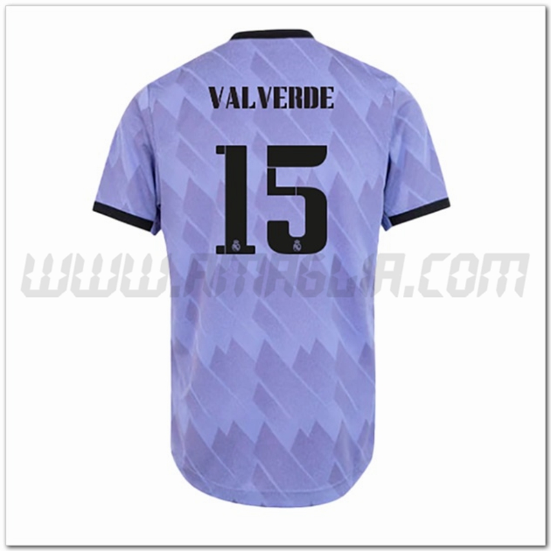 Seconda Maglia VALVERDE #15 Real Madrid 2022 2023