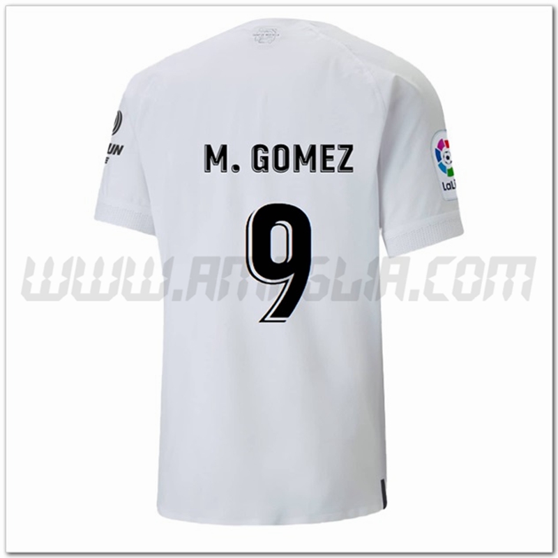 Prima Maglia M. GÓMEZ #9 Valencia CF 2022 2023