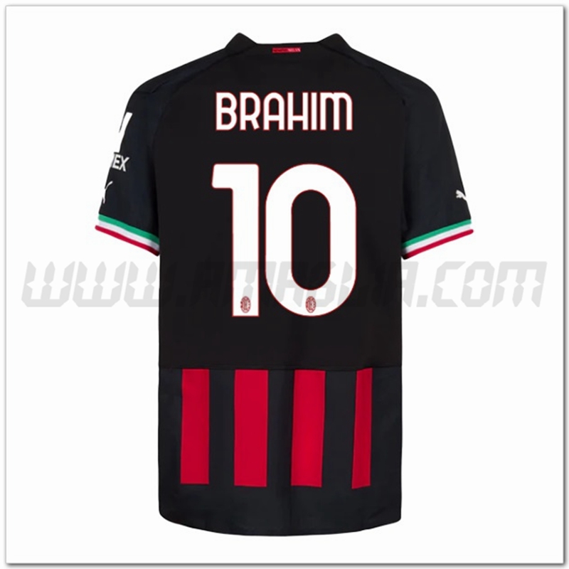 Prima Maglia BRAHIM #10 AC Milan 2022 2023