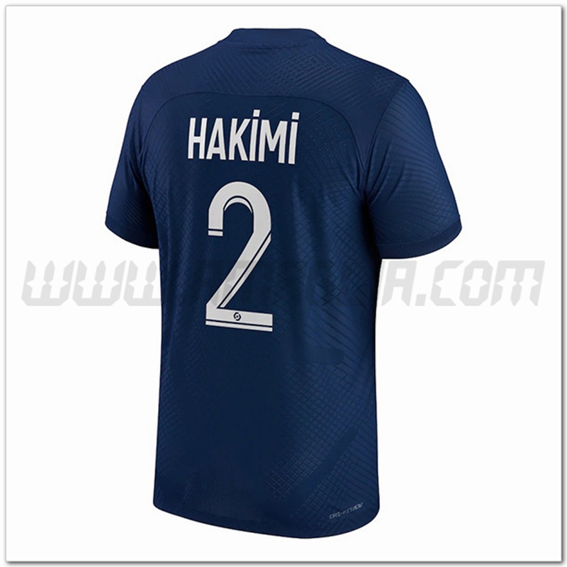 Prima Maglia HAKIMI #2 PSG 2022 2023