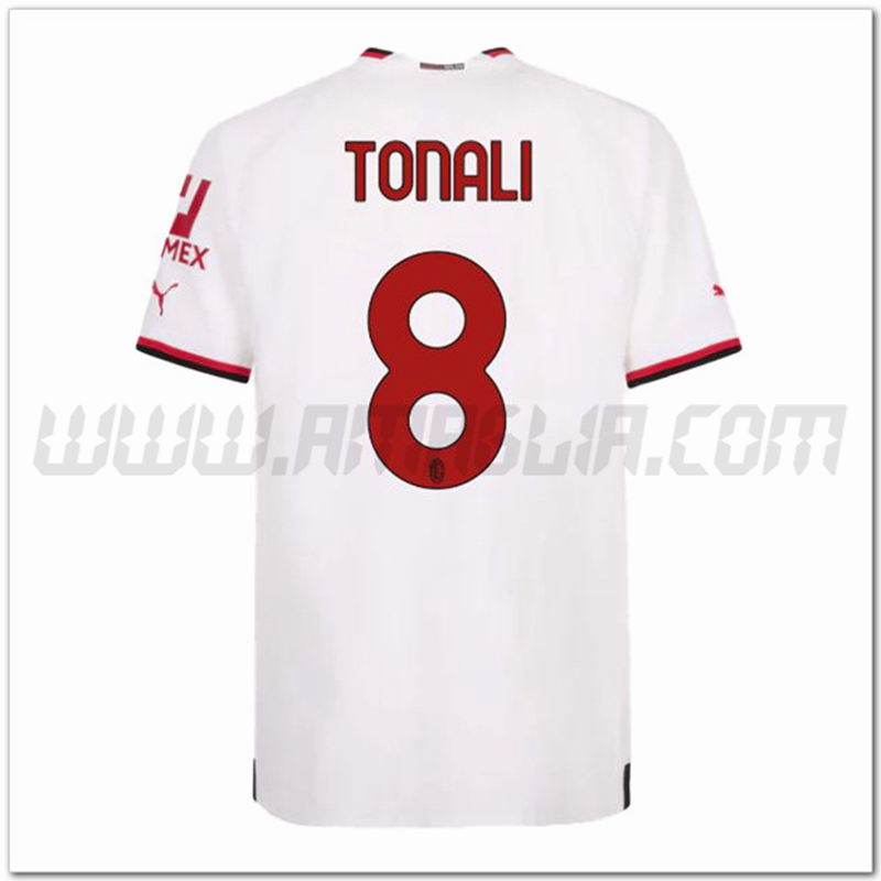 Seconda Maglia TONALI #8 AC Milan 2022 2023