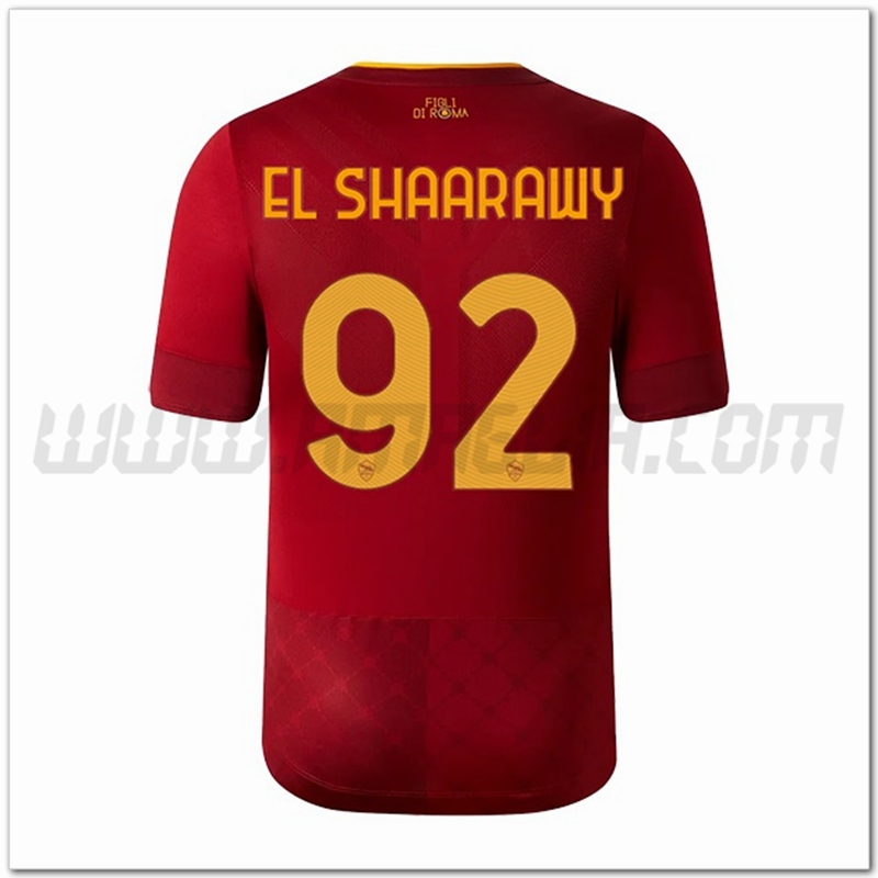 Prima Maglia EL SHAARAWY #92 AS Roma 2022 2023