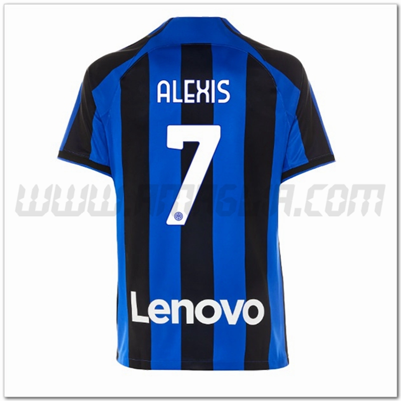 Prima Maglia ALEXIS #7 Inter Milan 2022 2023