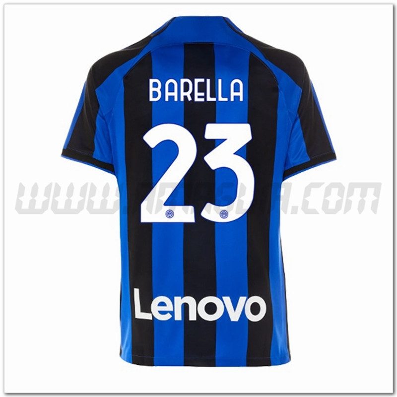 Prima Maglia BARELLA #23 Inter Milan 2022 2023
