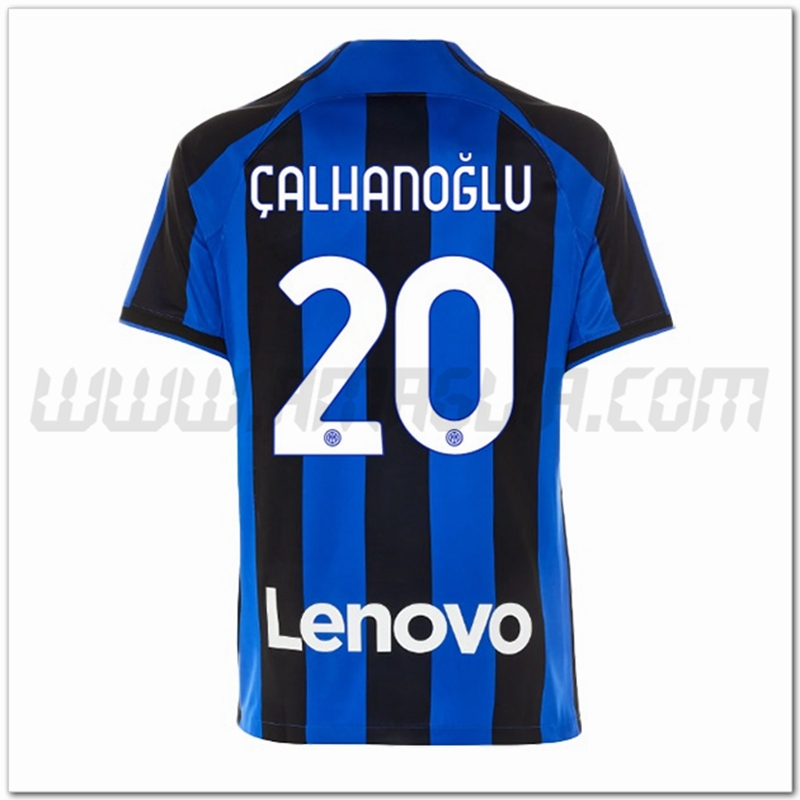 Prima Maglia 鑴烝LHANO鑷慙U #20 Inter Milan 2022 2023