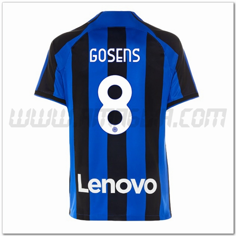 Prima Maglia GOSENS #8 Inter Milan 2022 2023