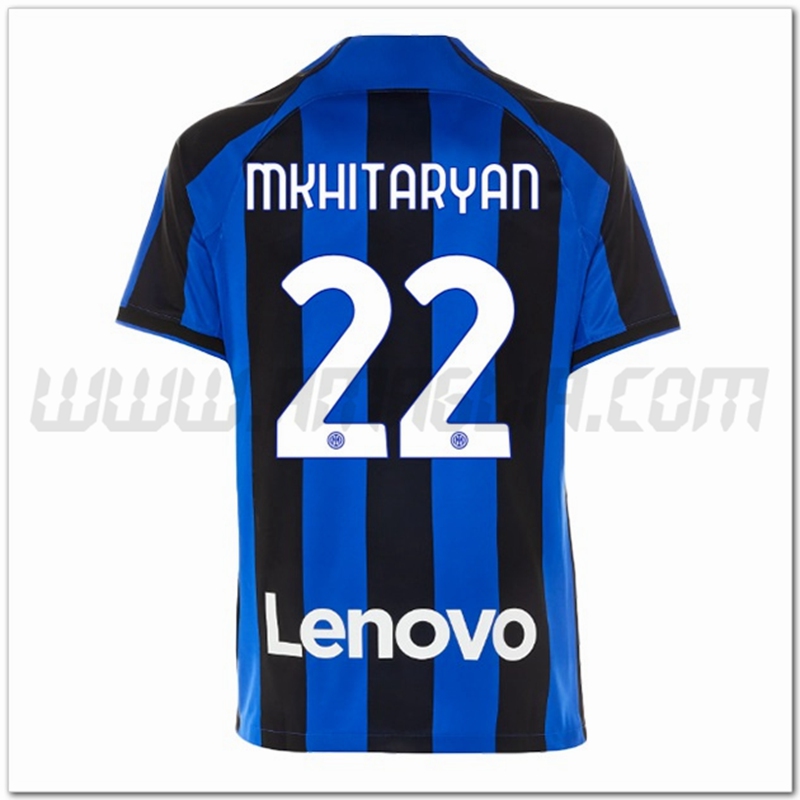 Prima Maglia MKHITARYAN #22 Inter Milan 2022 2023