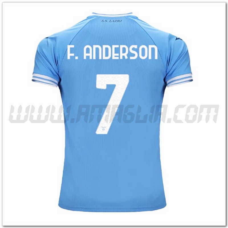 Prima Maglia F.ANDERSON #7 SS Lazio 2022 2023